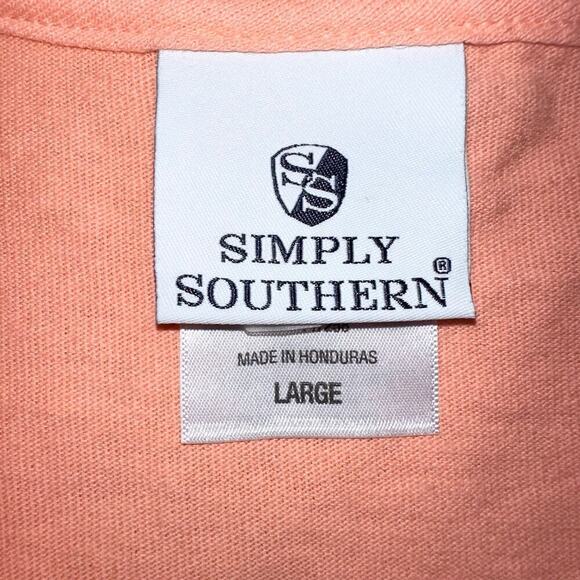 EUC Women’s Large Simply Southern SS Graphic Owl TShirt - Picture 3 of 6